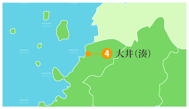 大井(湊)拡大図